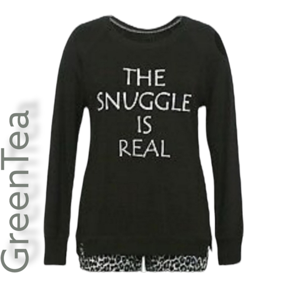 GreenTea "The Snuggle is Real" Longsleeve - Picture 3 of 8